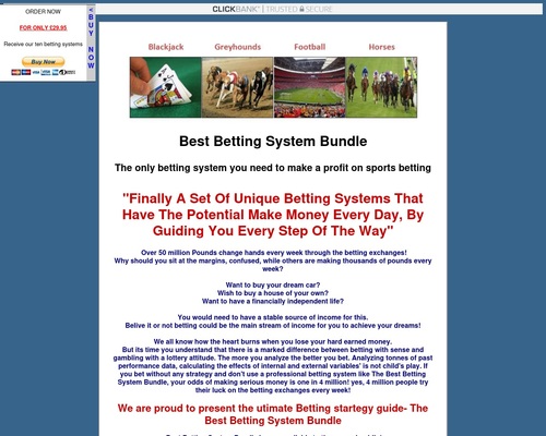 Best Betting System Bundle