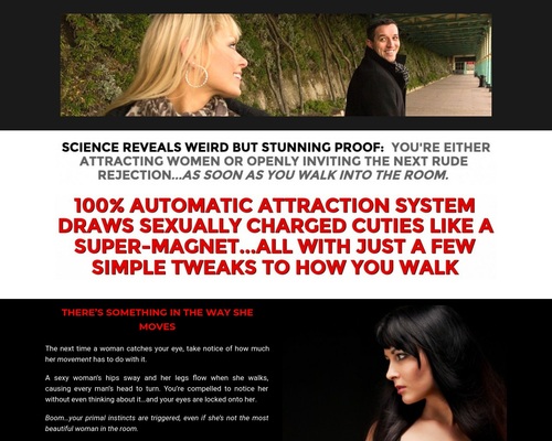 The Walking Code | Automatic Attraction System – Deserve What You Want Landing