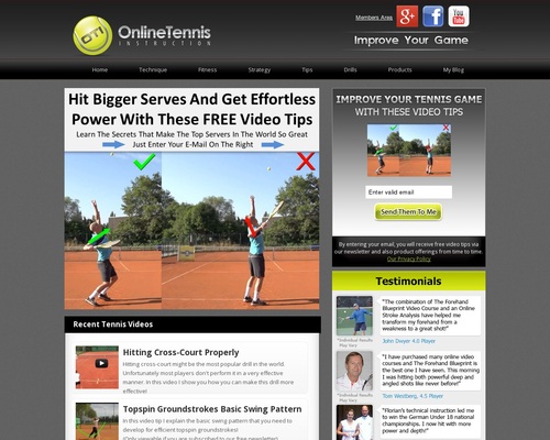 Online Tennis Instruction Home - Online Tennis Instruction - Learn How To  Play Your Best Tennis, Free Tennis Tips India December 2023 - Visit हिन्दी  मे